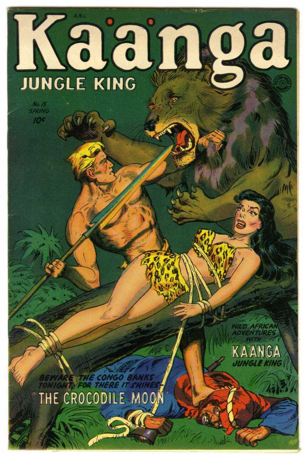 Comic Book Cover For Kaänga Comics 15