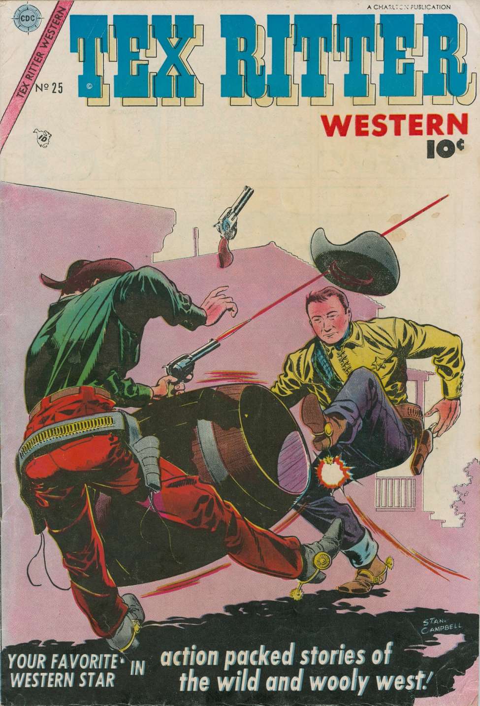 Book Cover For Tex Ritter Western 25