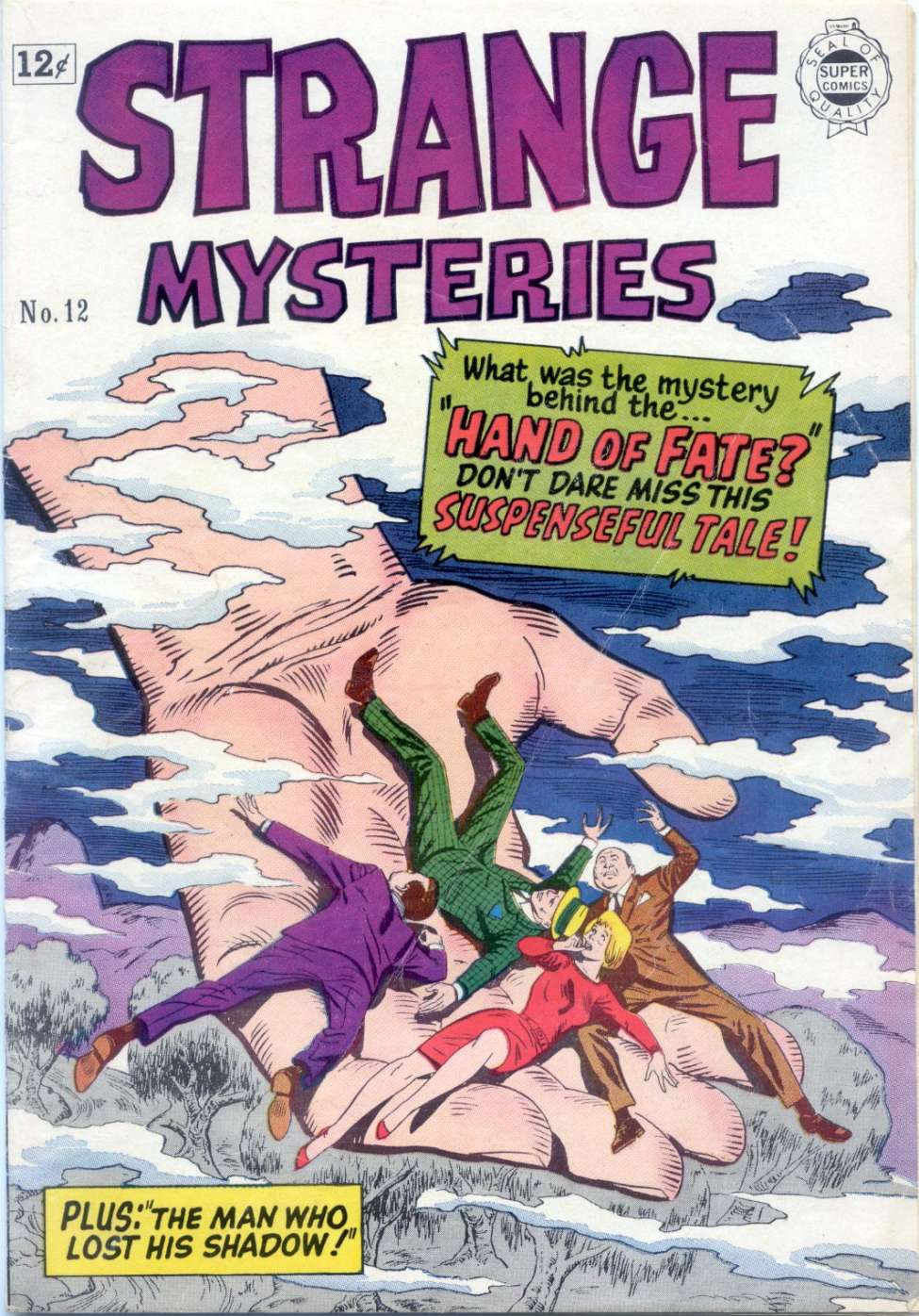 Book Cover For Strange Mysteries 12