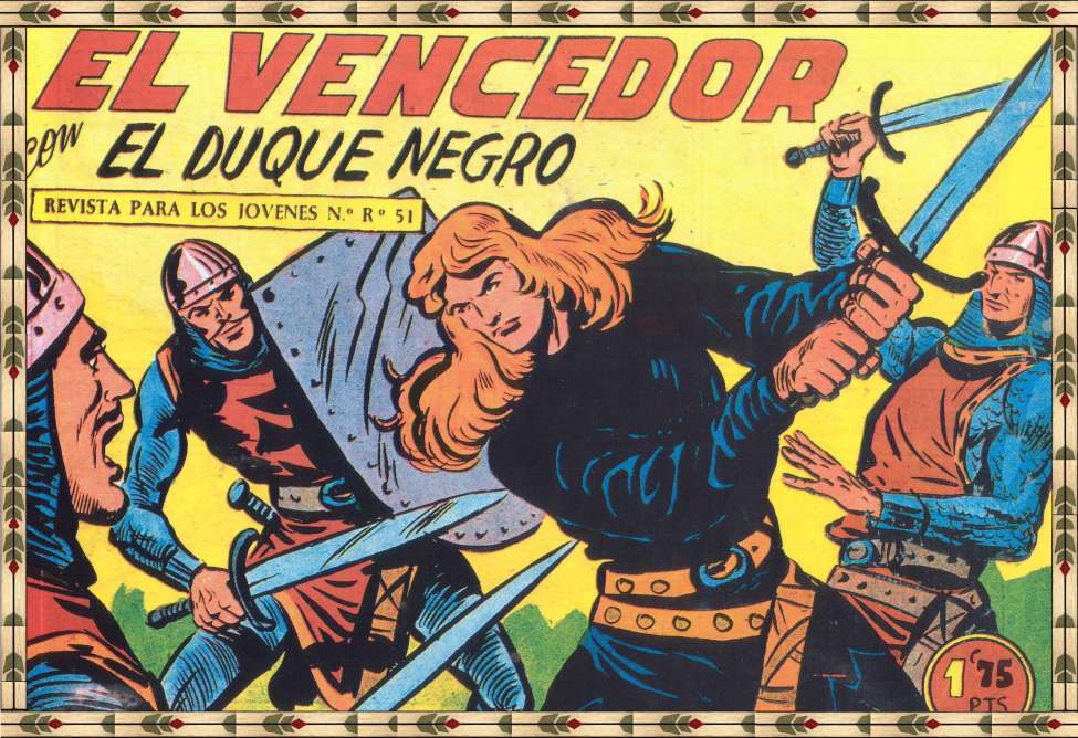 Comic Book Cover For El Duque Negro 20 - El Vencedor