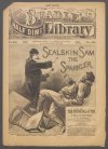 Cover For Beadle's Half Dime Library 486 - Sealskin Sam, the Sparkler