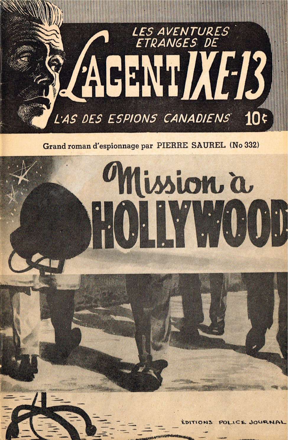 Book Cover For L'Agent IXE-13 v2 332 - Mission à Hollywood