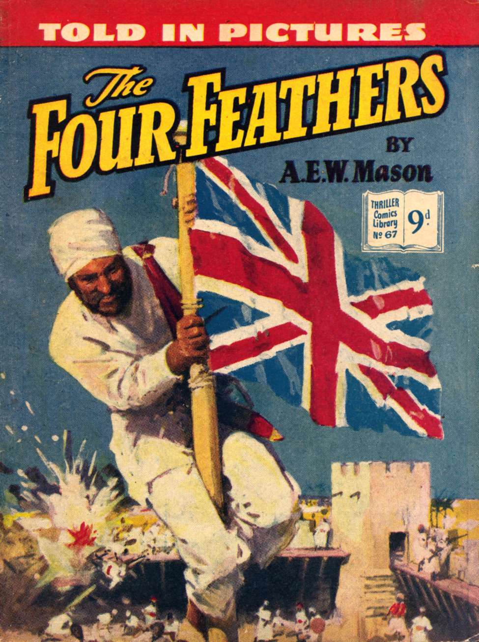 Book Cover For Thriller Comics Library 67 - The Four Feathers