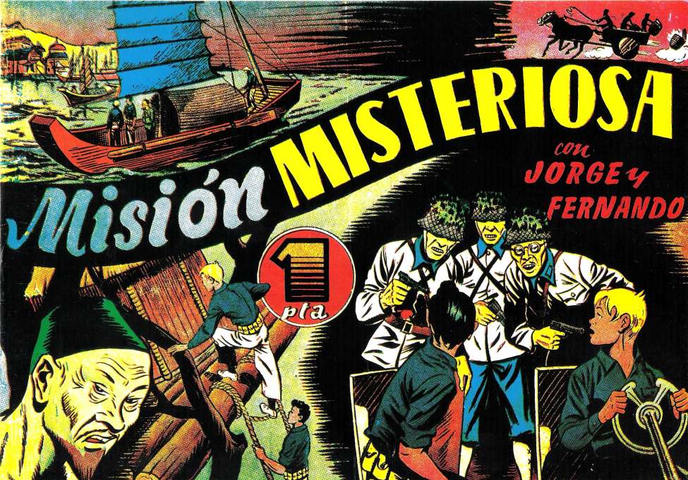 Comic Book Cover For Jorge y Fernando 67 - Misión misteriosa