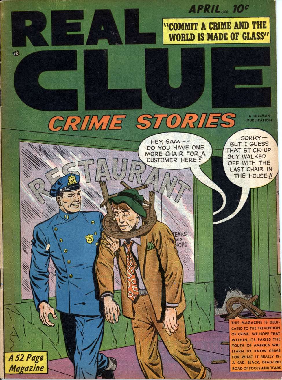 Book Cover For Real Clue Crime Stories v5 2