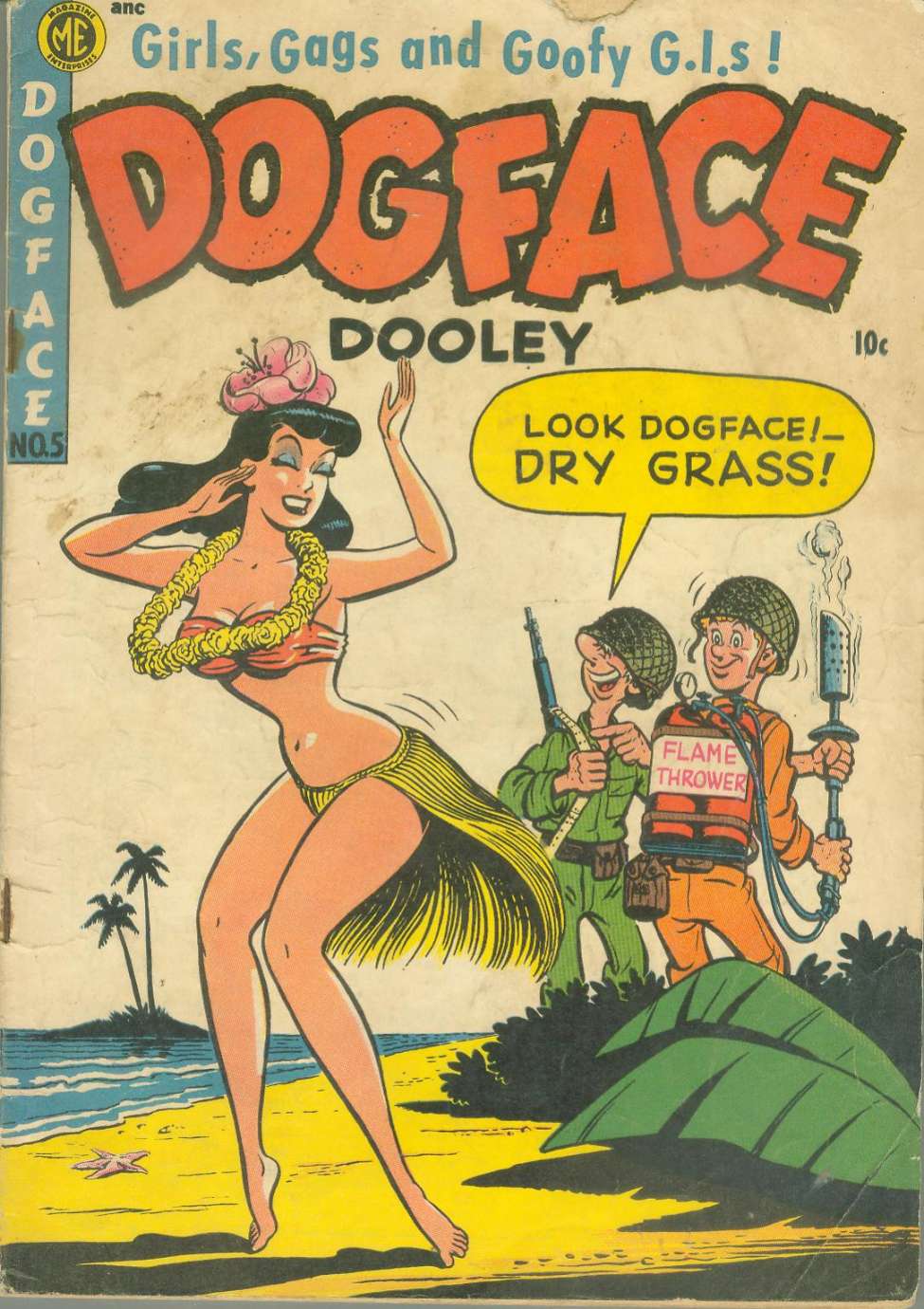 Comic Book Cover For Dogface Dooley 5 (A-1 64)