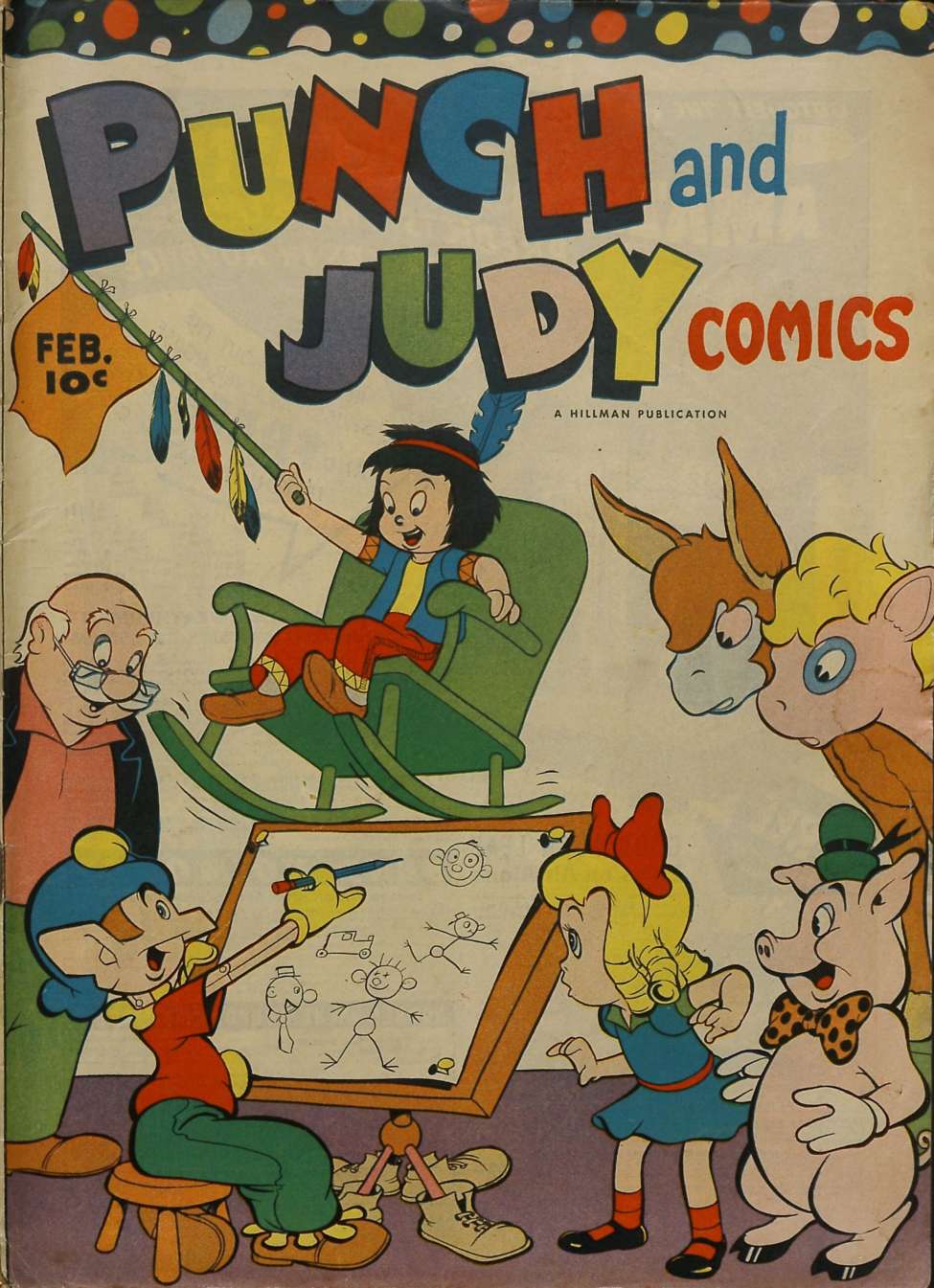 Book Cover For Punch and Judy v1 7