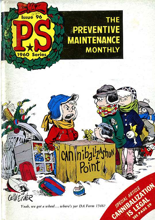 Comic Book Cover For PS Magazine 96