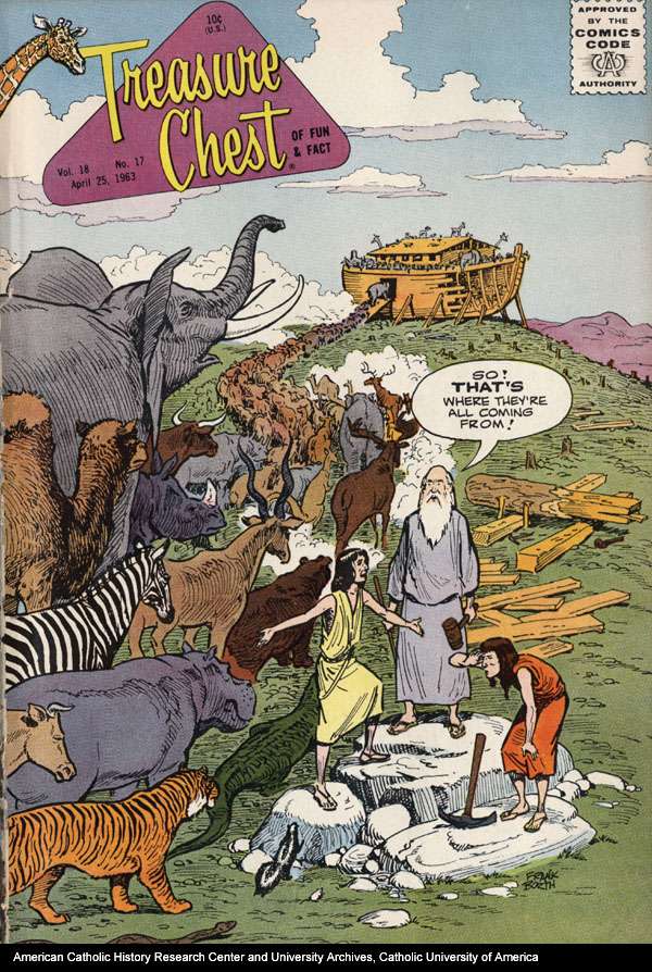 Comic Book Cover For Treasure Chest of Fun and Fact v18 17