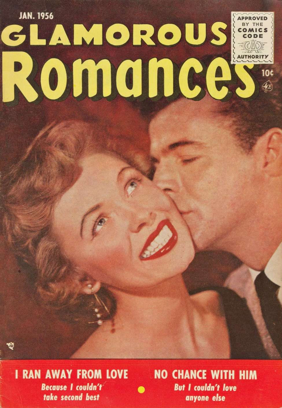Comic Book Cover For Glamorous Romances 86