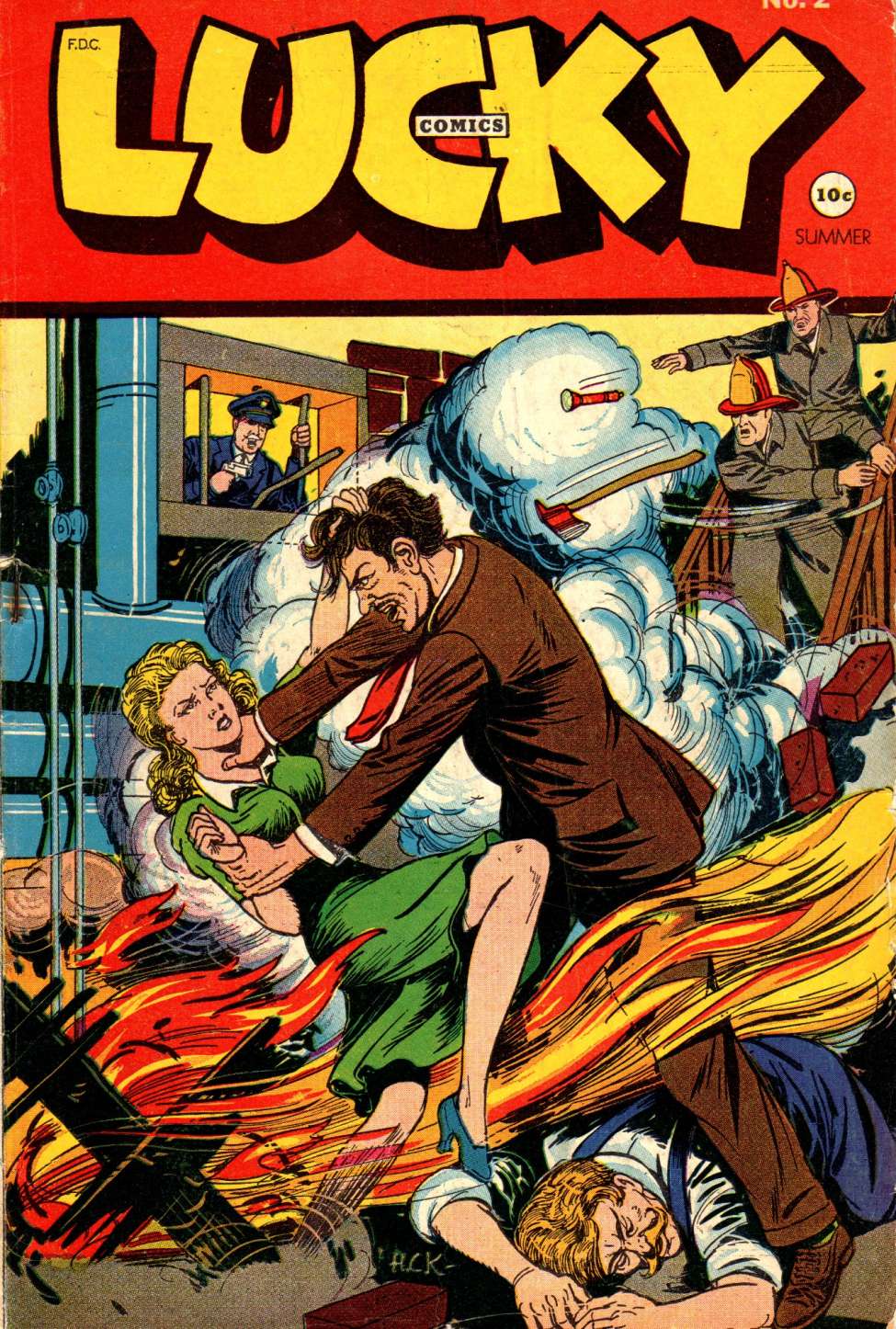 Comic Book Cover For Lucky Comics 2