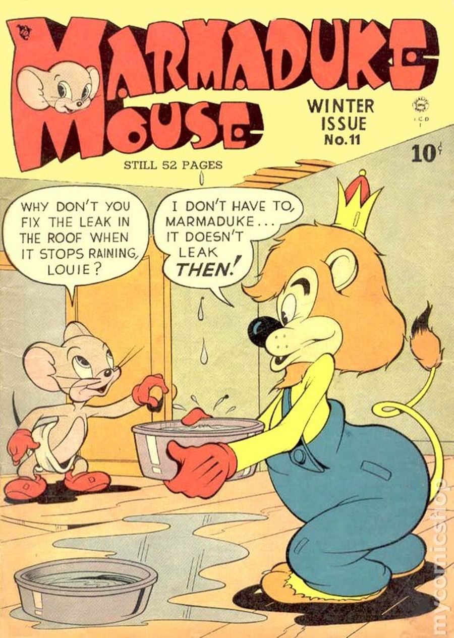 Comic Book Cover For Marmaduke Mouse 11