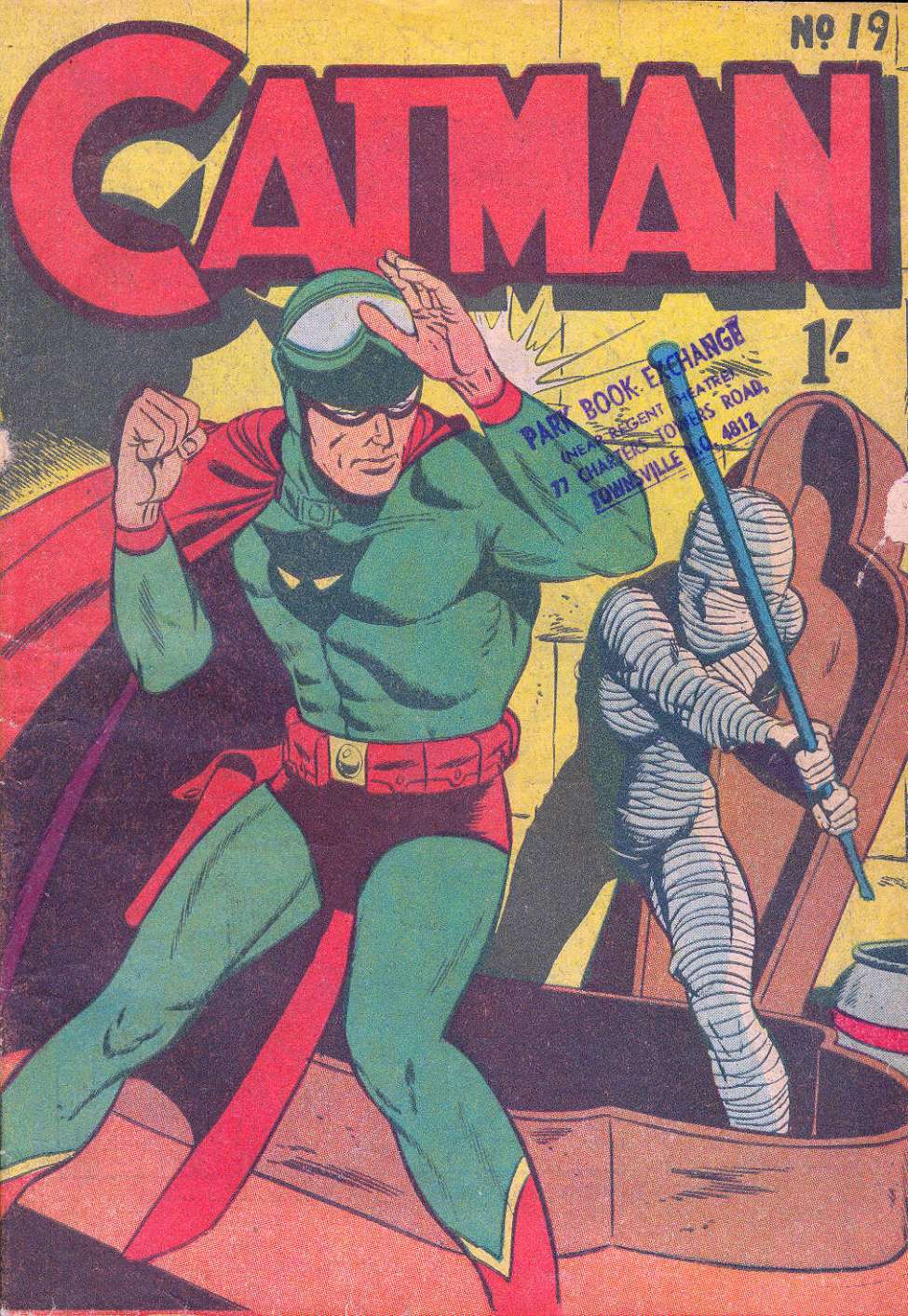 Comic Book Cover For Catman 19