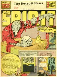 Large Thumbnail For The Spirit (1940-07-14) - Detroit News