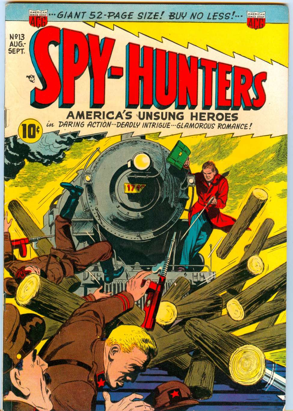 Book Cover For Spy Hunters 13