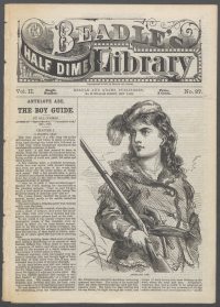 Large Thumbnail For Beadle's Half Dime Library 27 - Antelope Abe, the Boy Guide