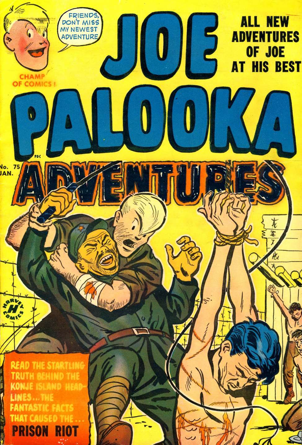 Book Cover For Joe Palooka Comics 75
