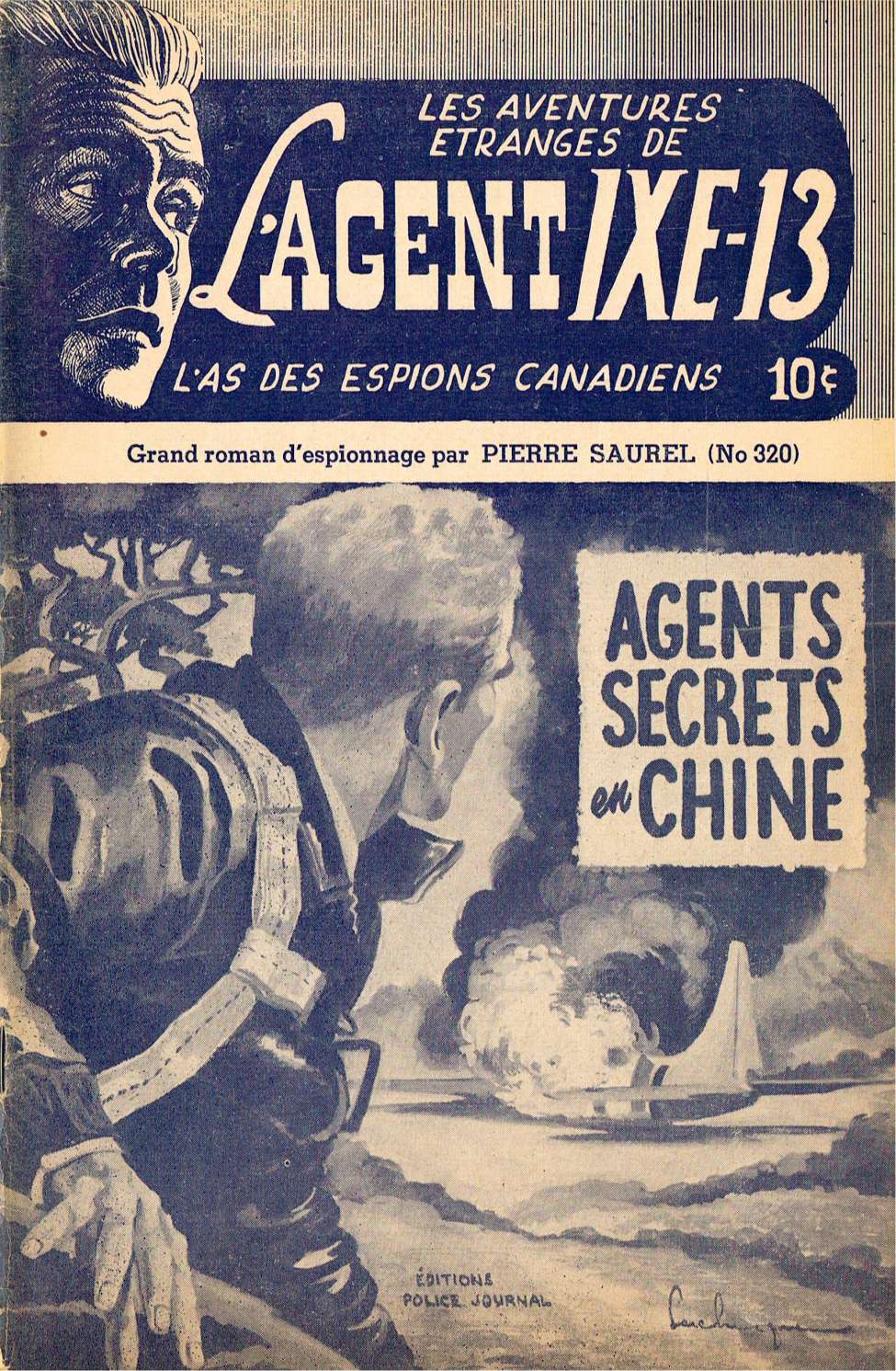Book Cover For L'Agent IXE-13 v2 320 - Agents secrets en Chine