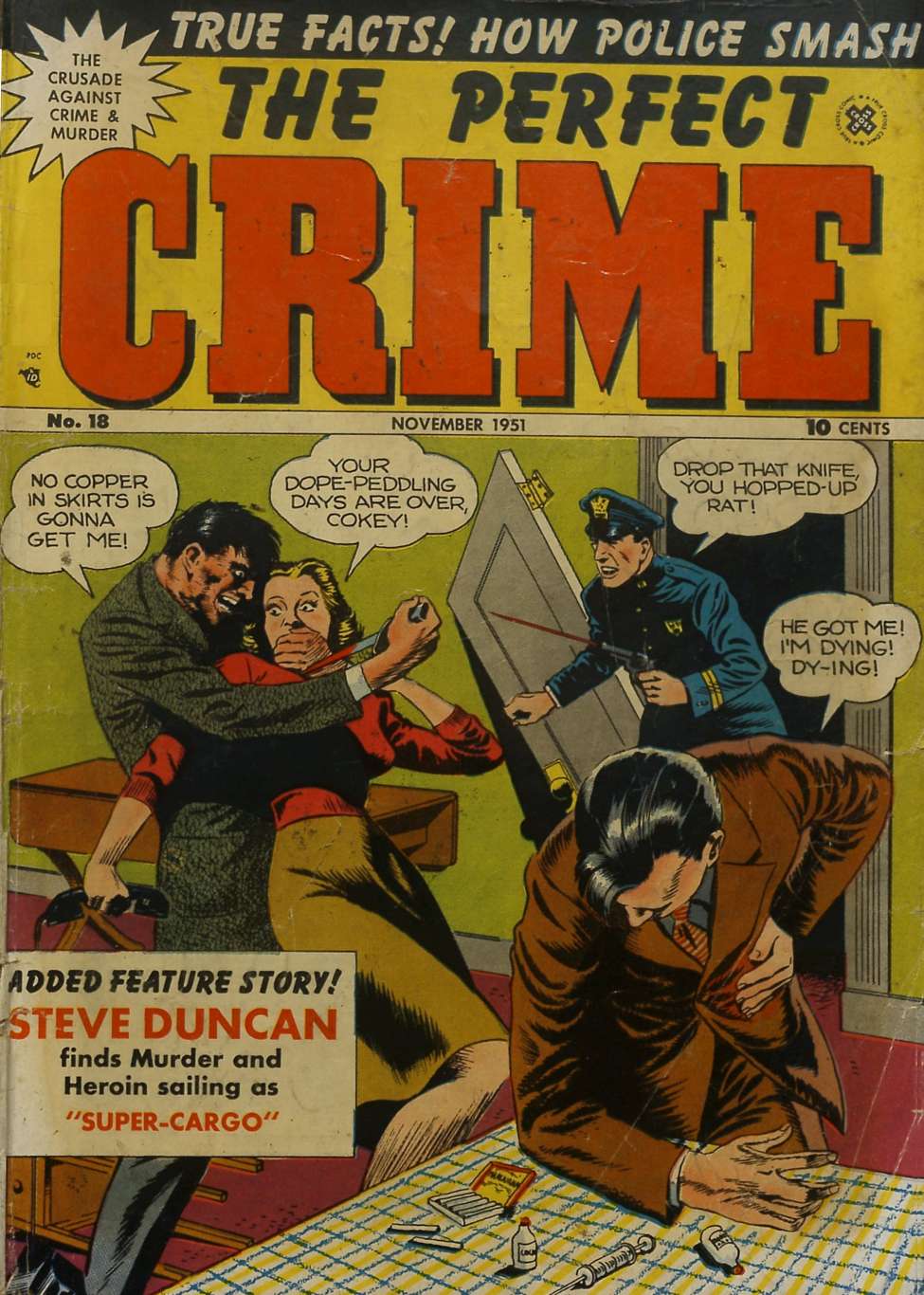 Comic Book Cover For The Perfect Crime 18