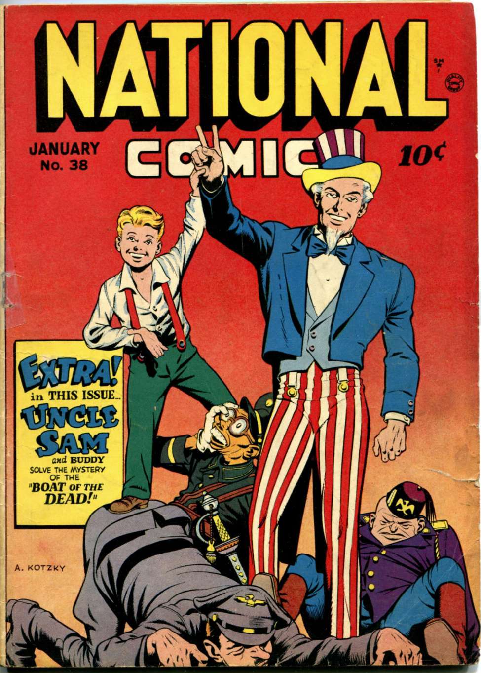 Book Cover For National Comics 38