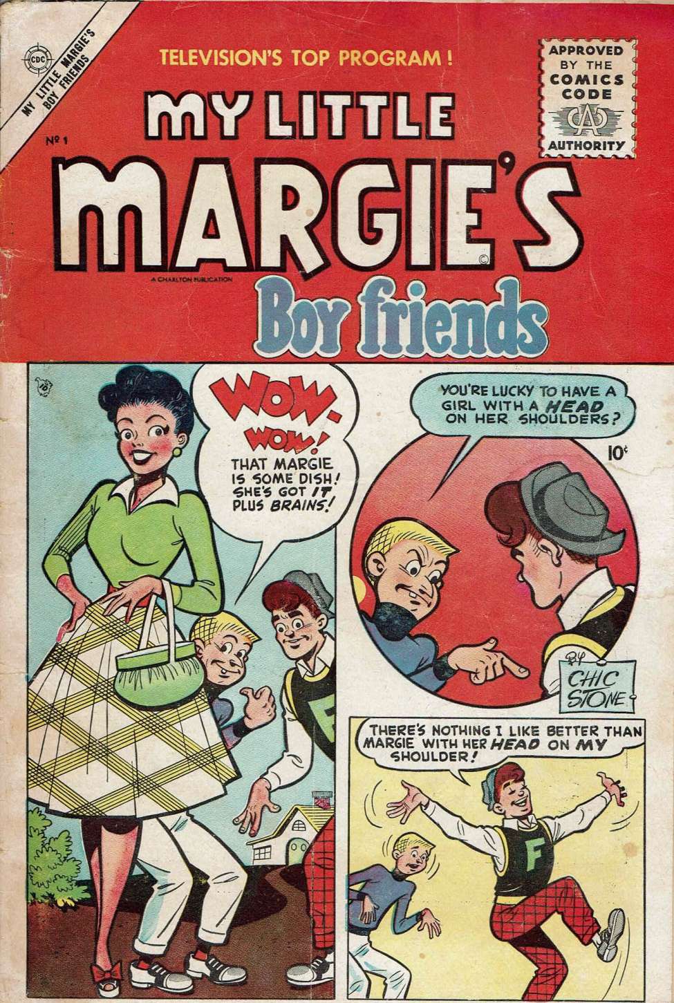 Comic Book Cover For My Little Margie's Boyfriends 1