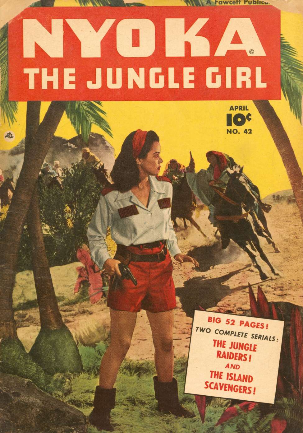 Book Cover For Nyoka the Jungle Girl 42 - Version 2