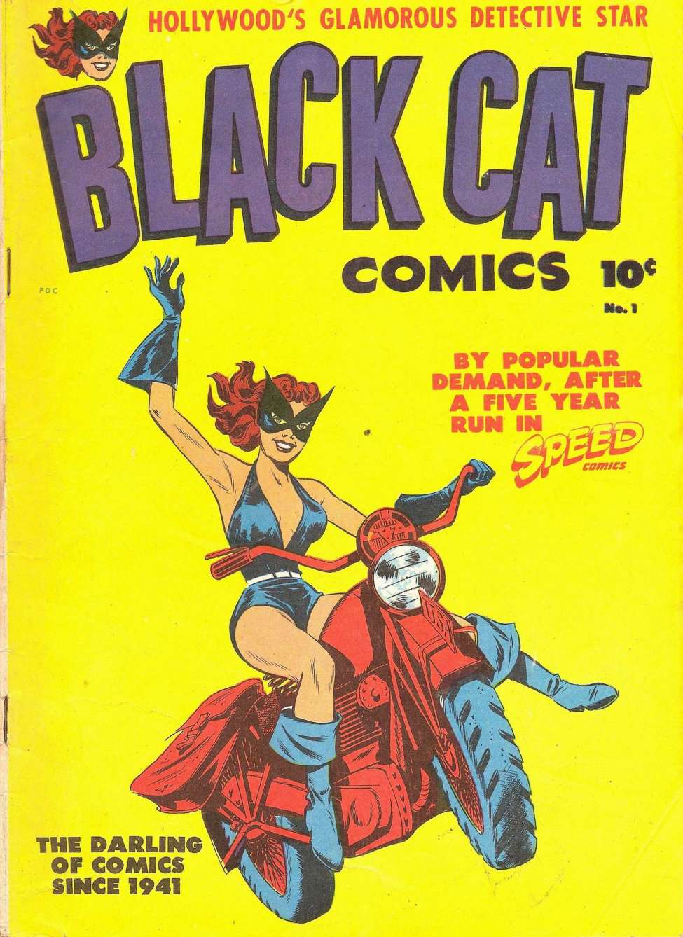 Comic Book Cover For Black Cat 1