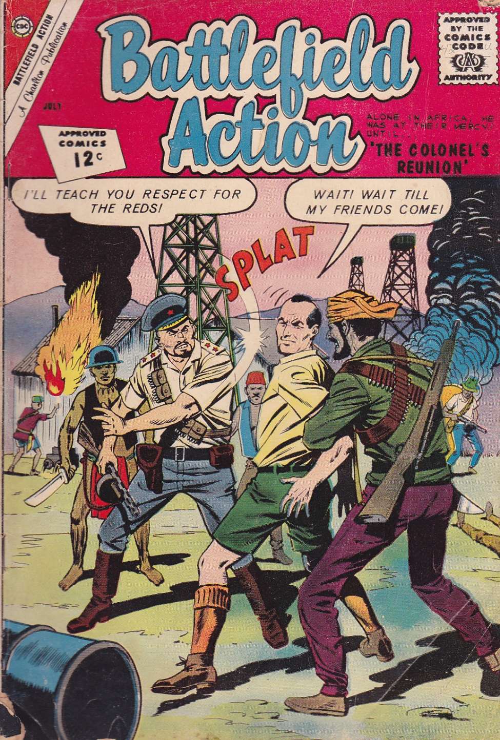 Comic Book Cover For Battlefield Action 42