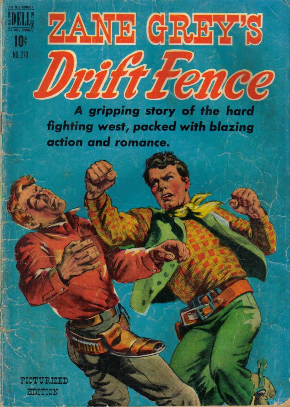 Comic Book Cover For 0270 - Zane Grey's Drift Fence