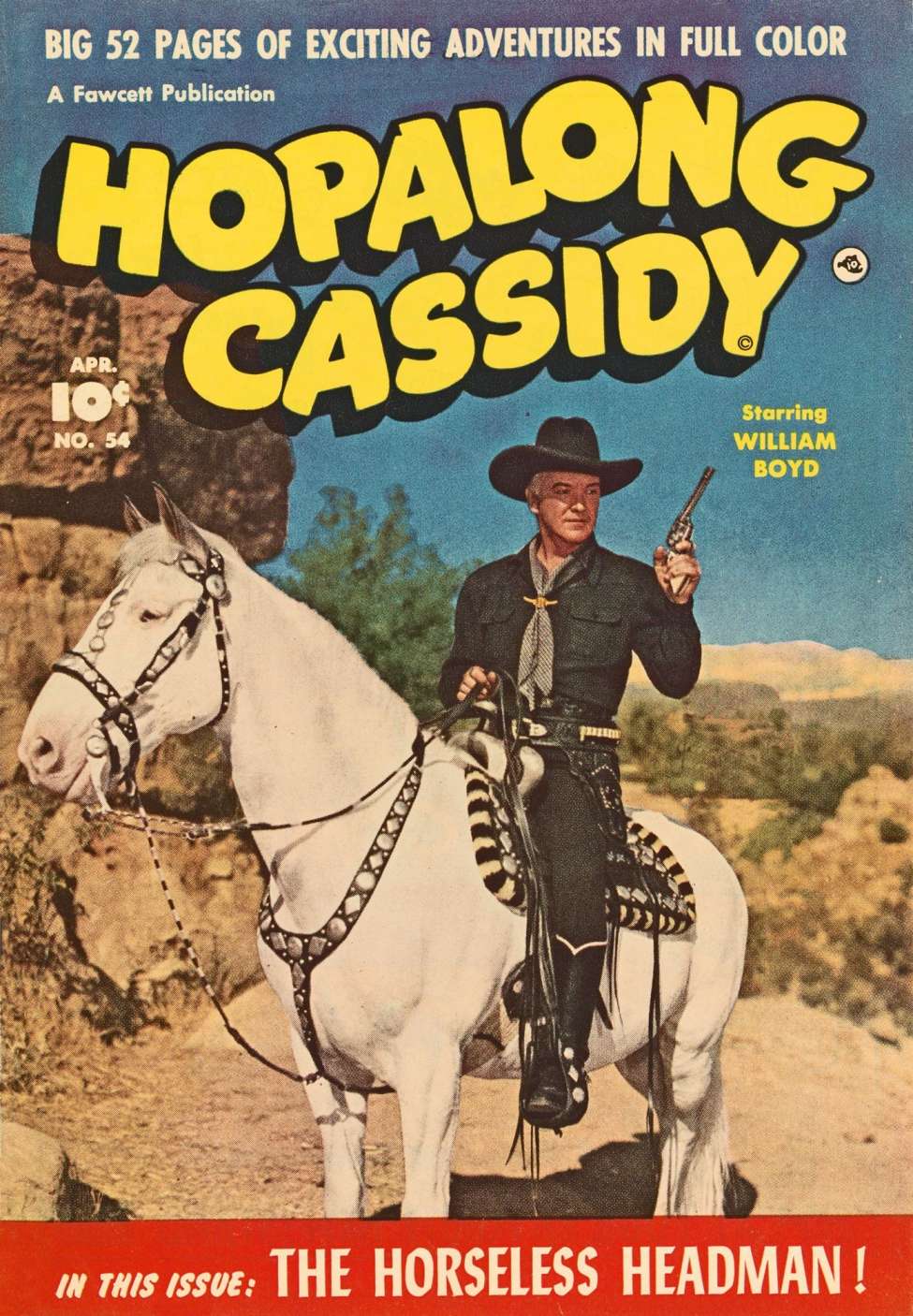 Book Cover For Hopalong Cassidy 54