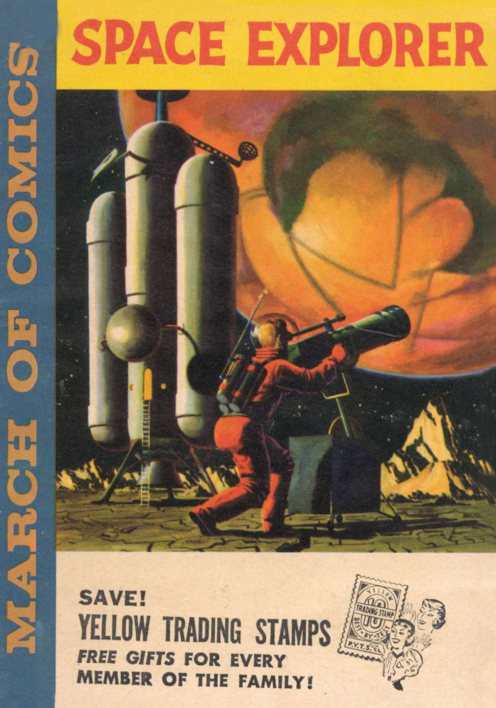 Book Cover For March of Comics 202 - Space Explorers