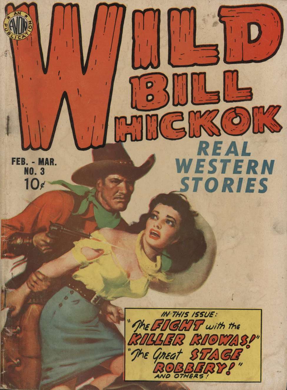 Comic Book Cover For Wild Bill Hickok 3