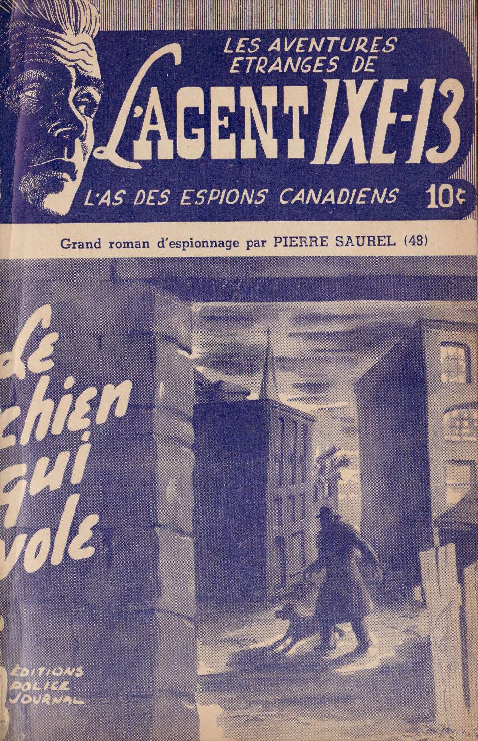 Book Cover For L'Agent IXE-13 v2 48 - Le chien qui vole