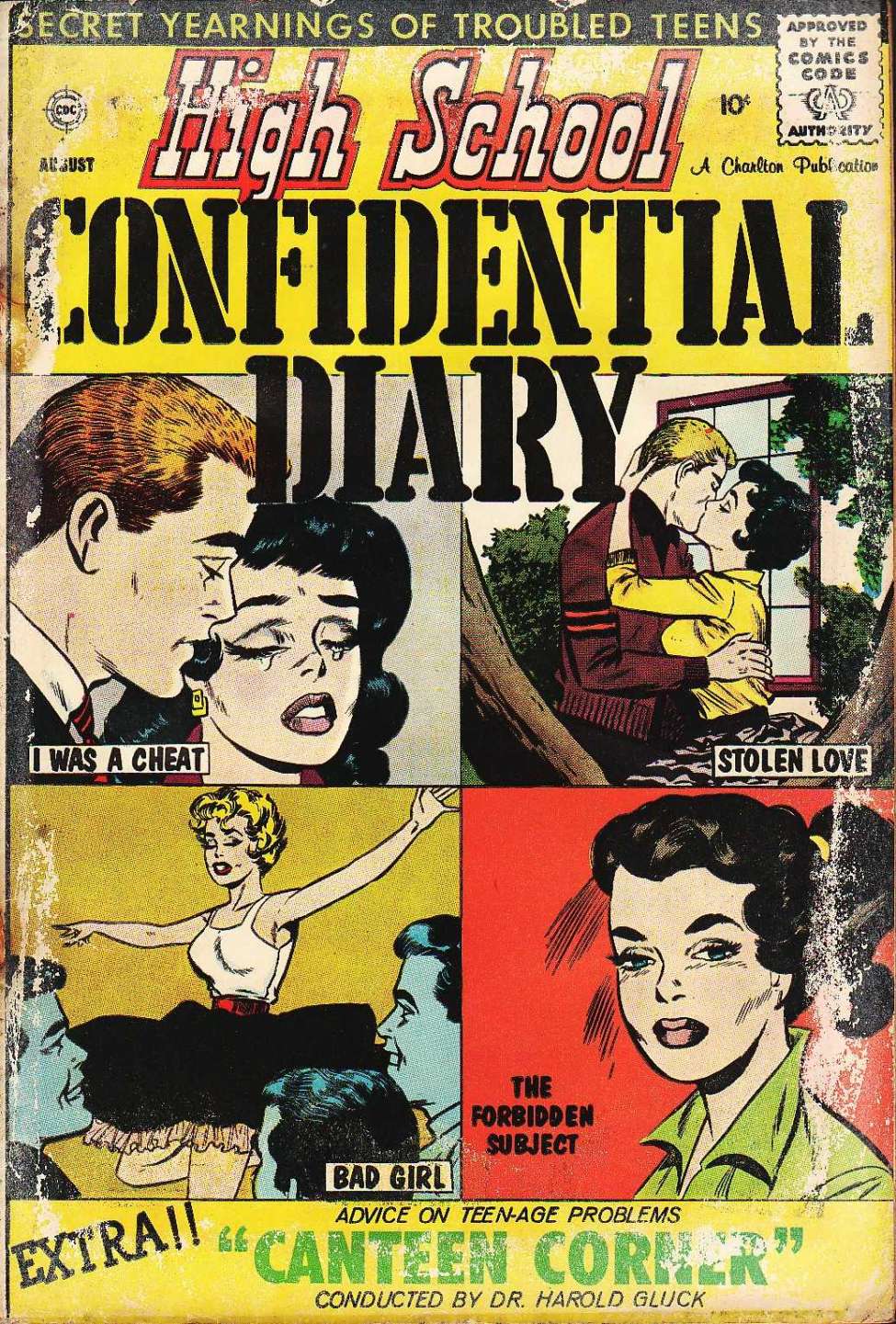 Book Cover For High School Confidential Diary 2