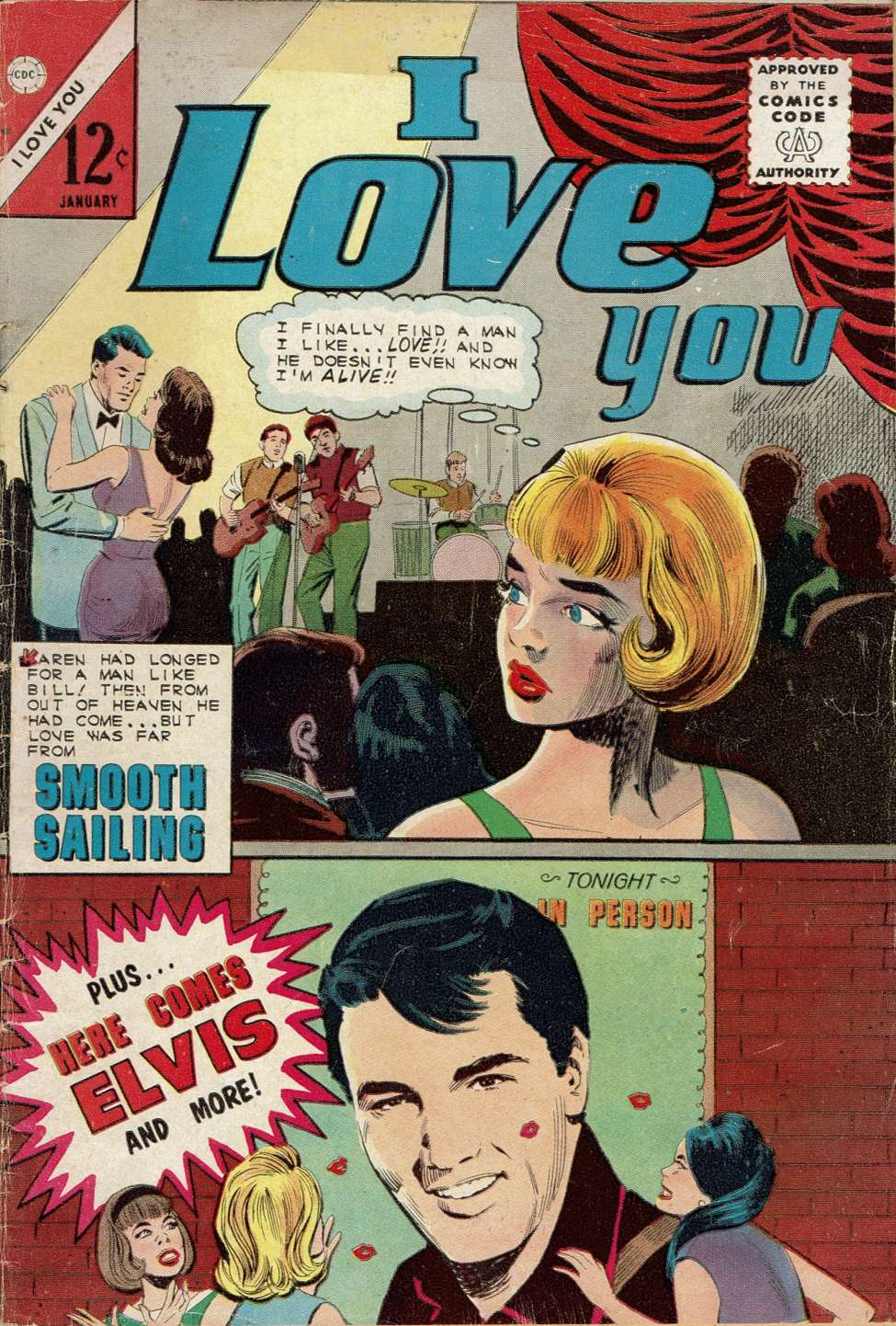 Comic Book Cover For I Love You 60