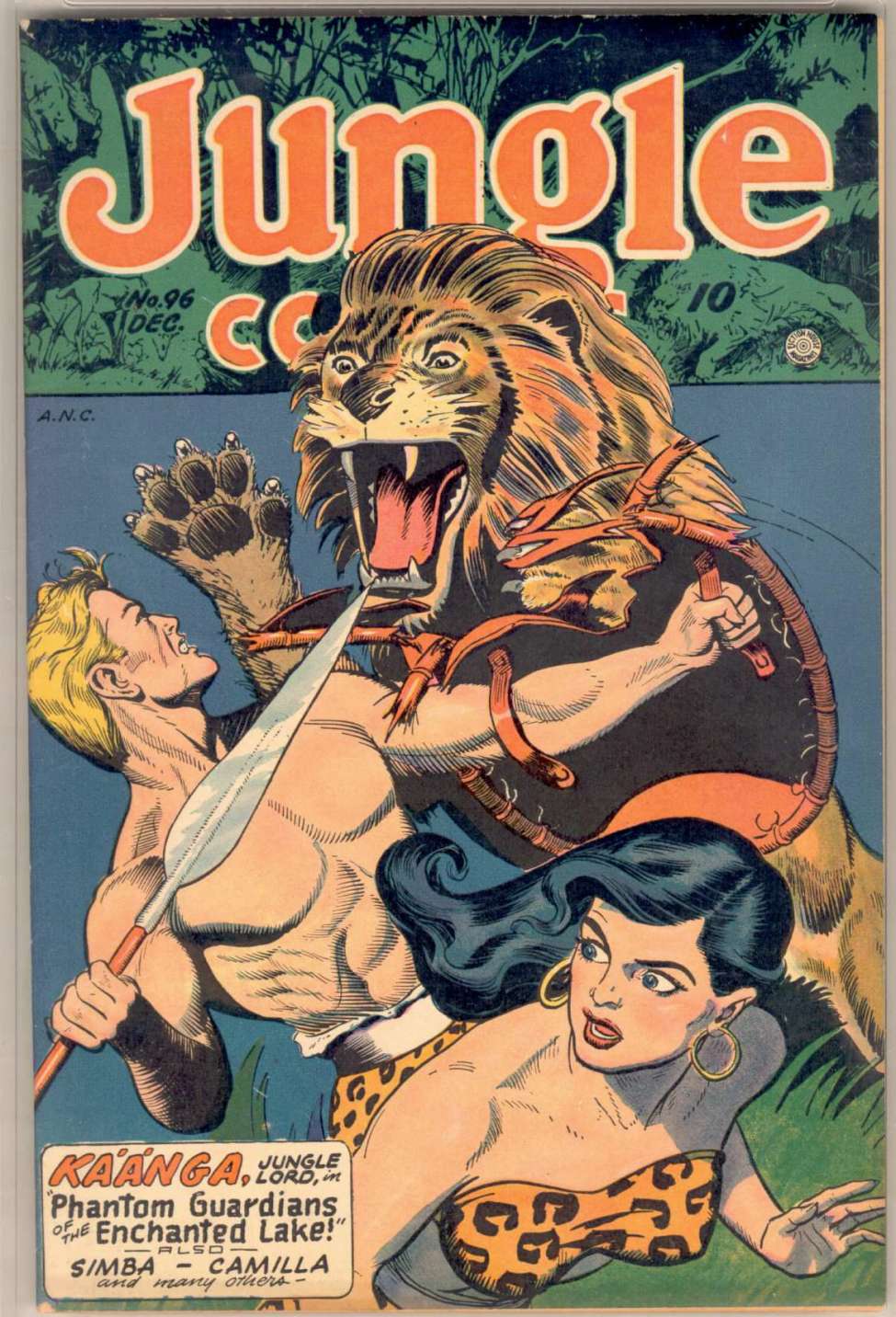 Book Cover For Jungle Comics 96