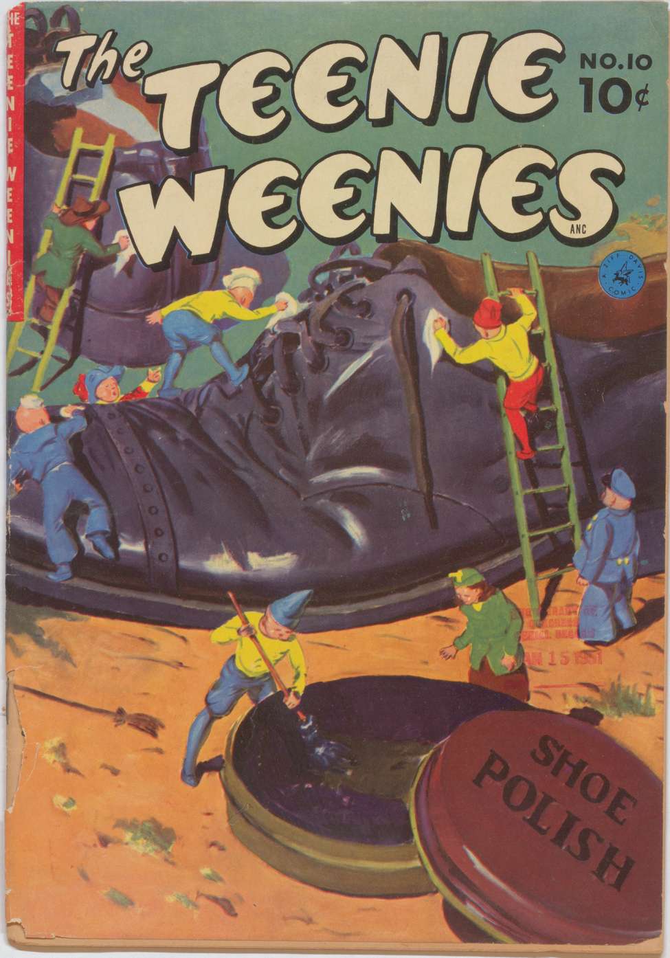 Book Cover For The Teenie-Weenies 10
