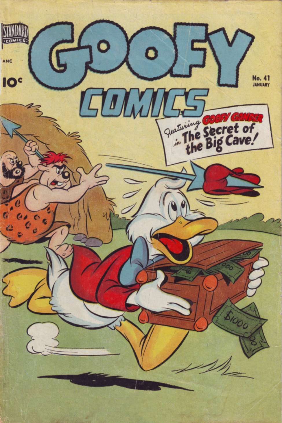 Comic Book Cover For Goofy Comics 41