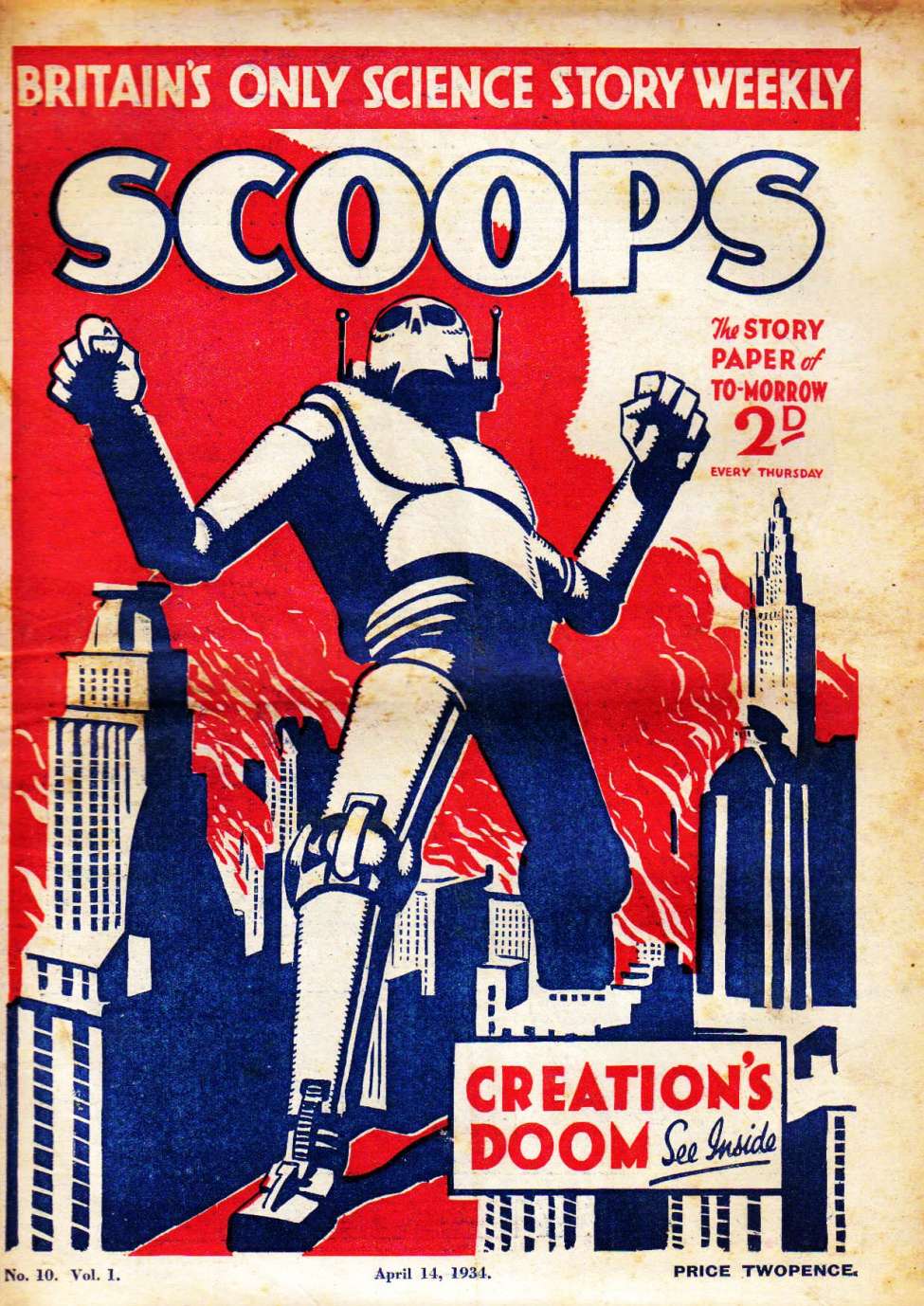 Book Cover For Scoops 10 - Ice Metropolis
