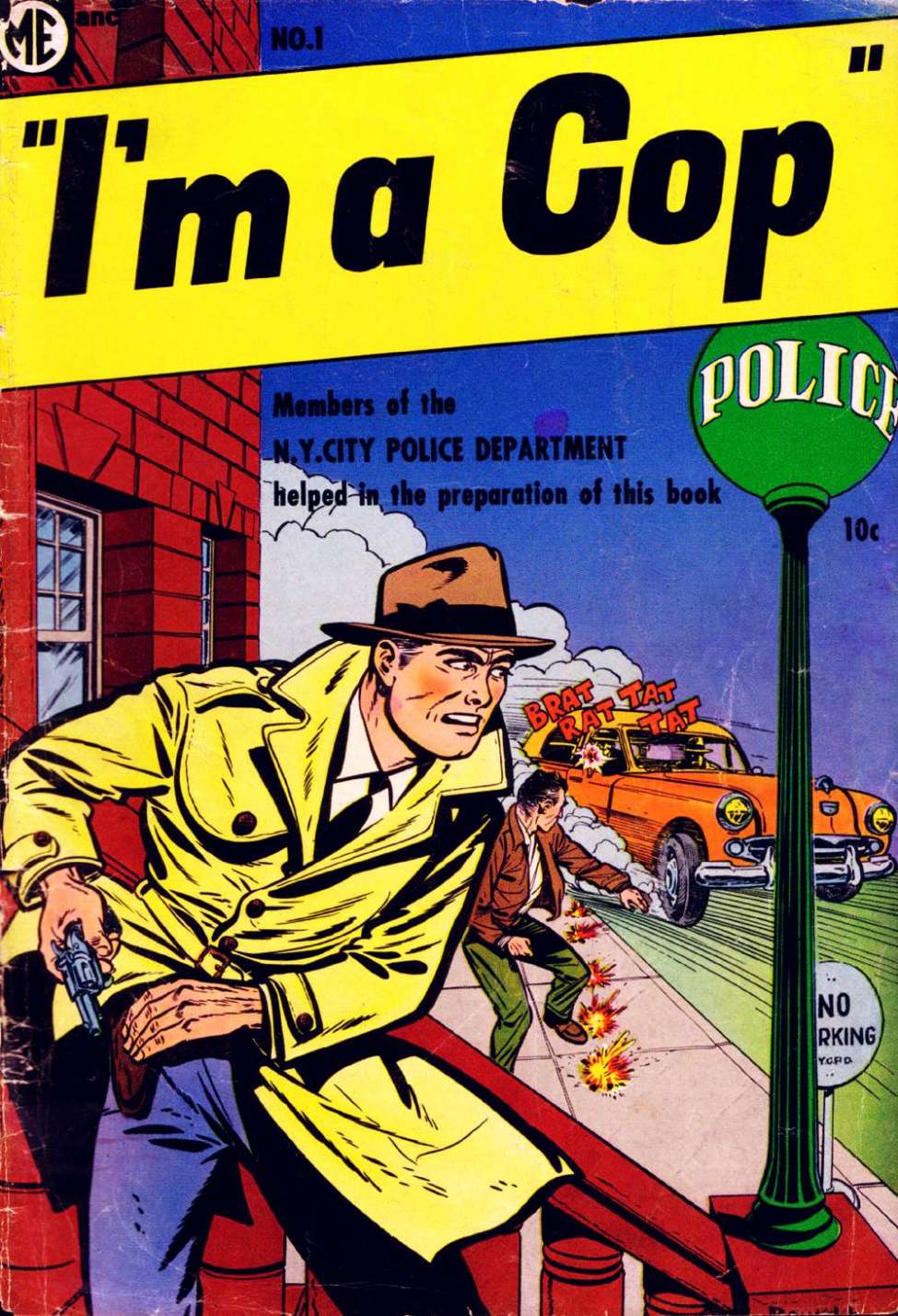 Comic Book Cover For I'm a Cop 1 (A-1 111)