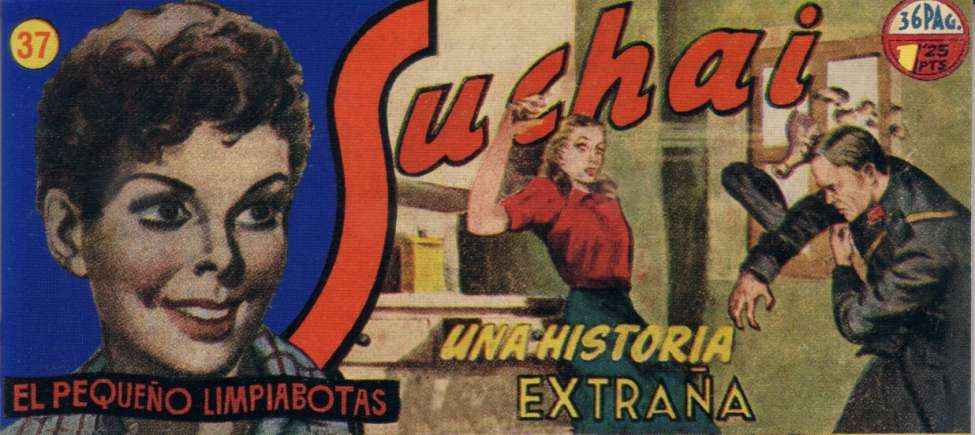 Comic Book Cover For Suchai 37 - Una Historia Extraña