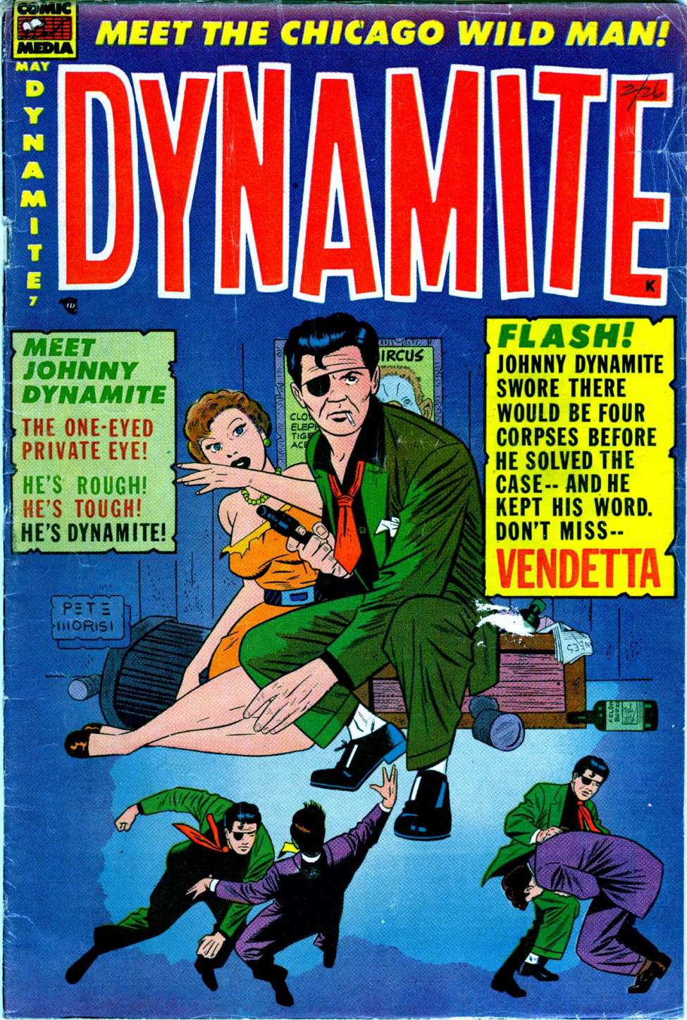 Comic Book Cover For Dynamite 7