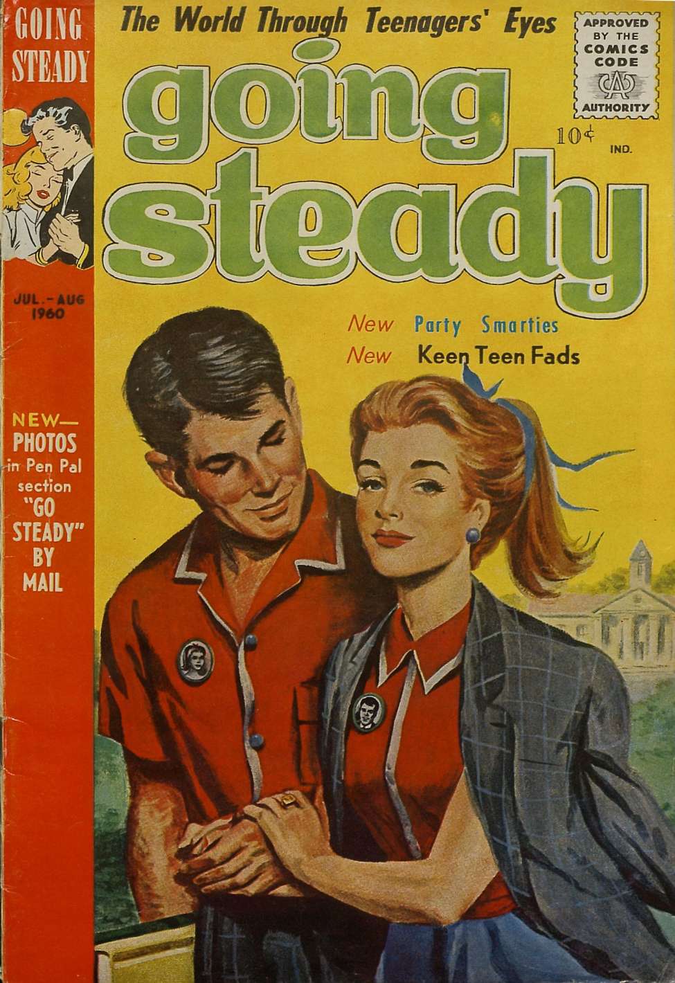 Book Cover For Going Steady v3 6