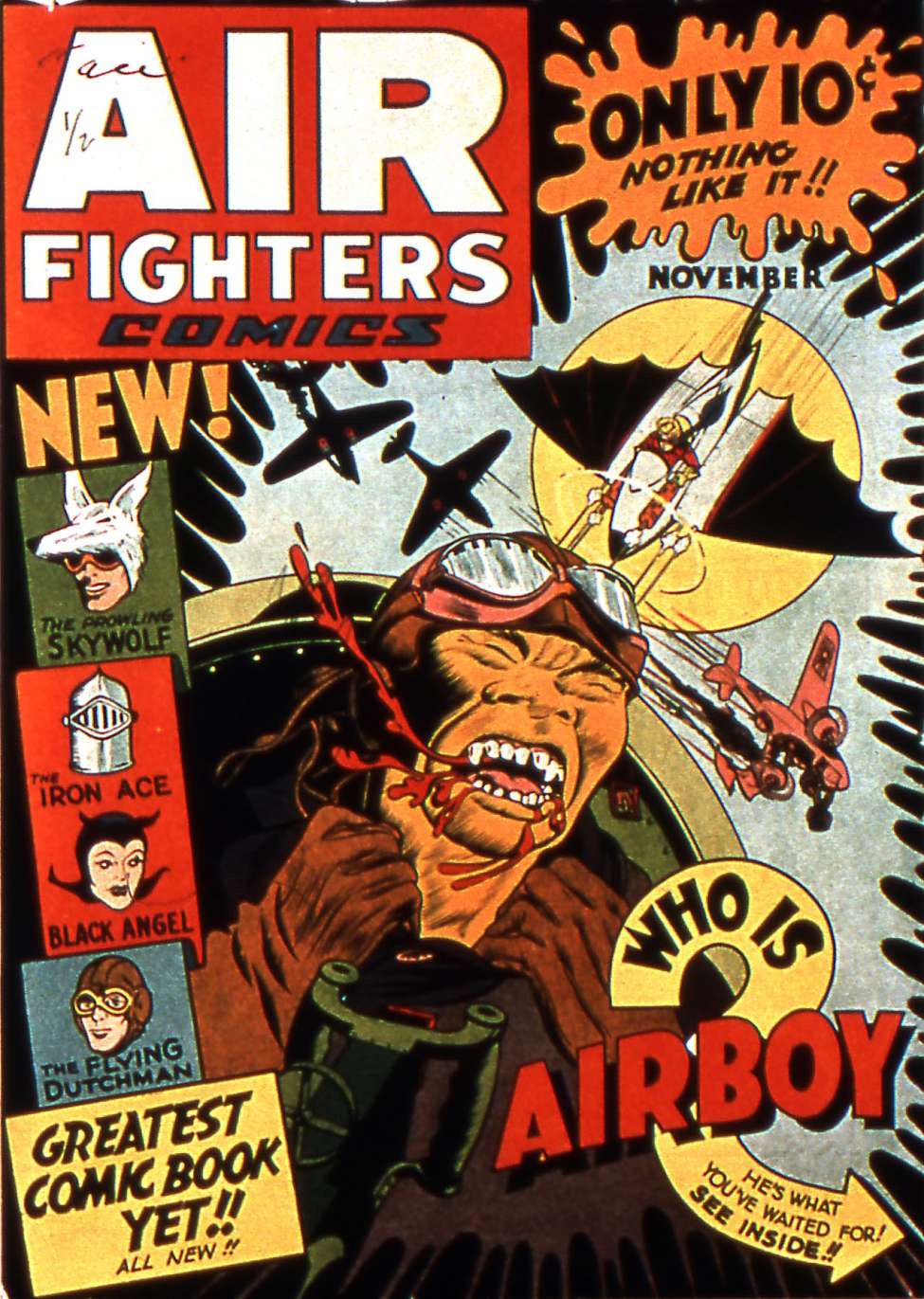 Comic Book Cover For Air Fighters Comics v1 2 (fiche)