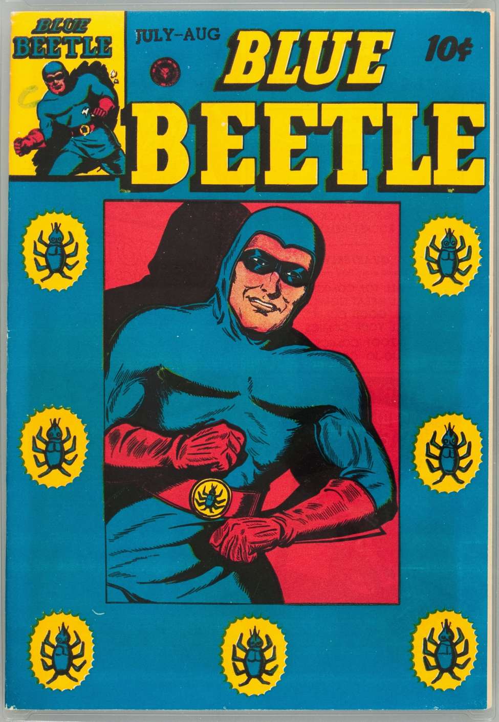 Comic Book Cover For Blue Beetle 42