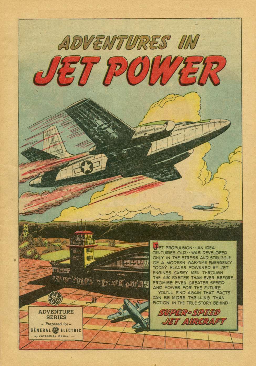 Comic Book Cover For Adventures in Jet Power APG 17-2A