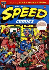 Large Thumbnail For Speed Comics 33