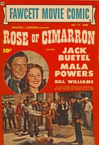Large Thumbnail For Fawcett Movie Comic 17 - Rose of Cimarron