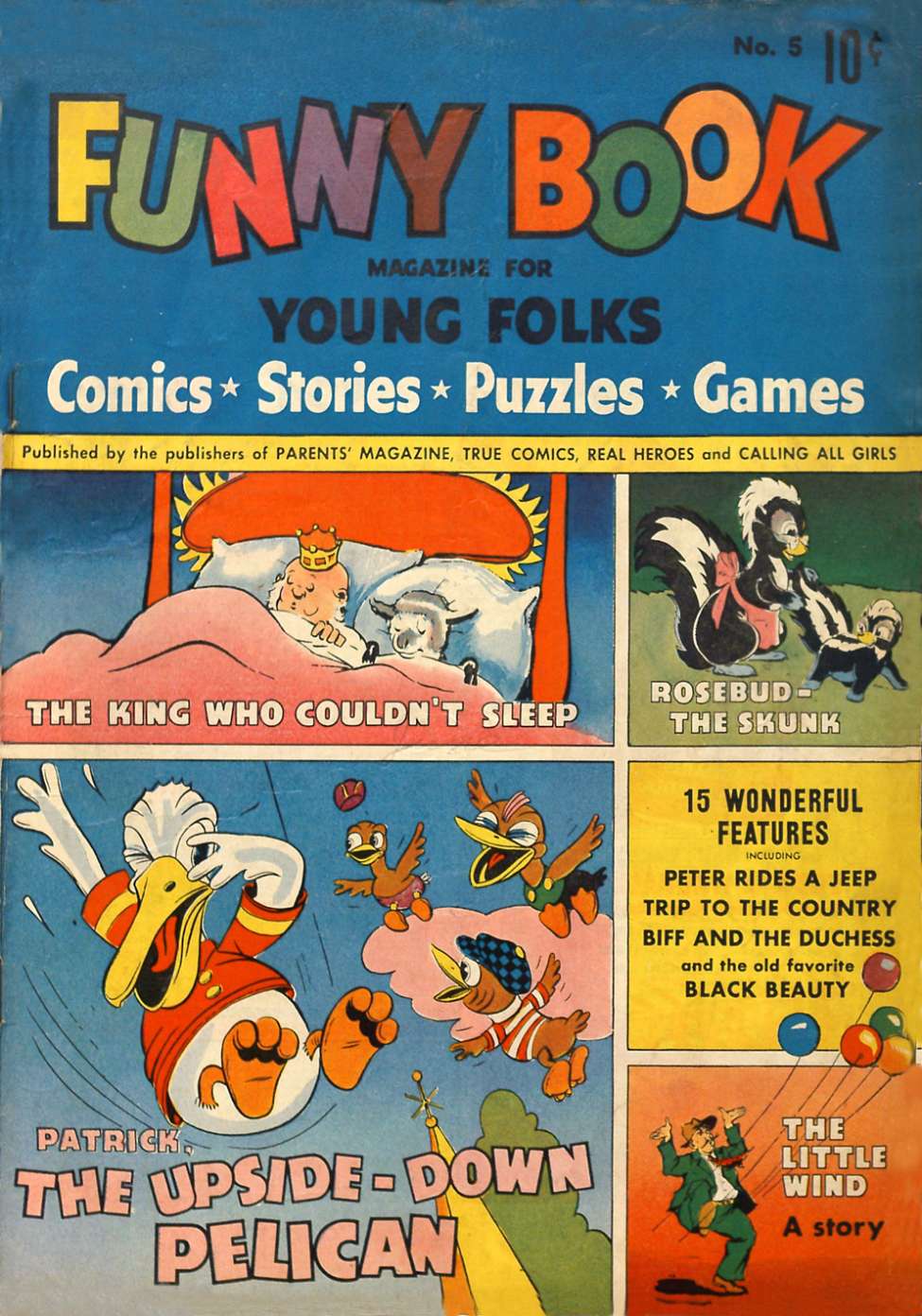 Comic Book Cover For Funny Book 5