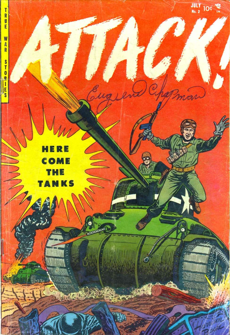 Comic Book Cover For Attack 2 - Version 1
